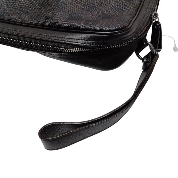 700165BC (L1) Dunhill Clutch Bag Brown PVC - Picture 3 of 9